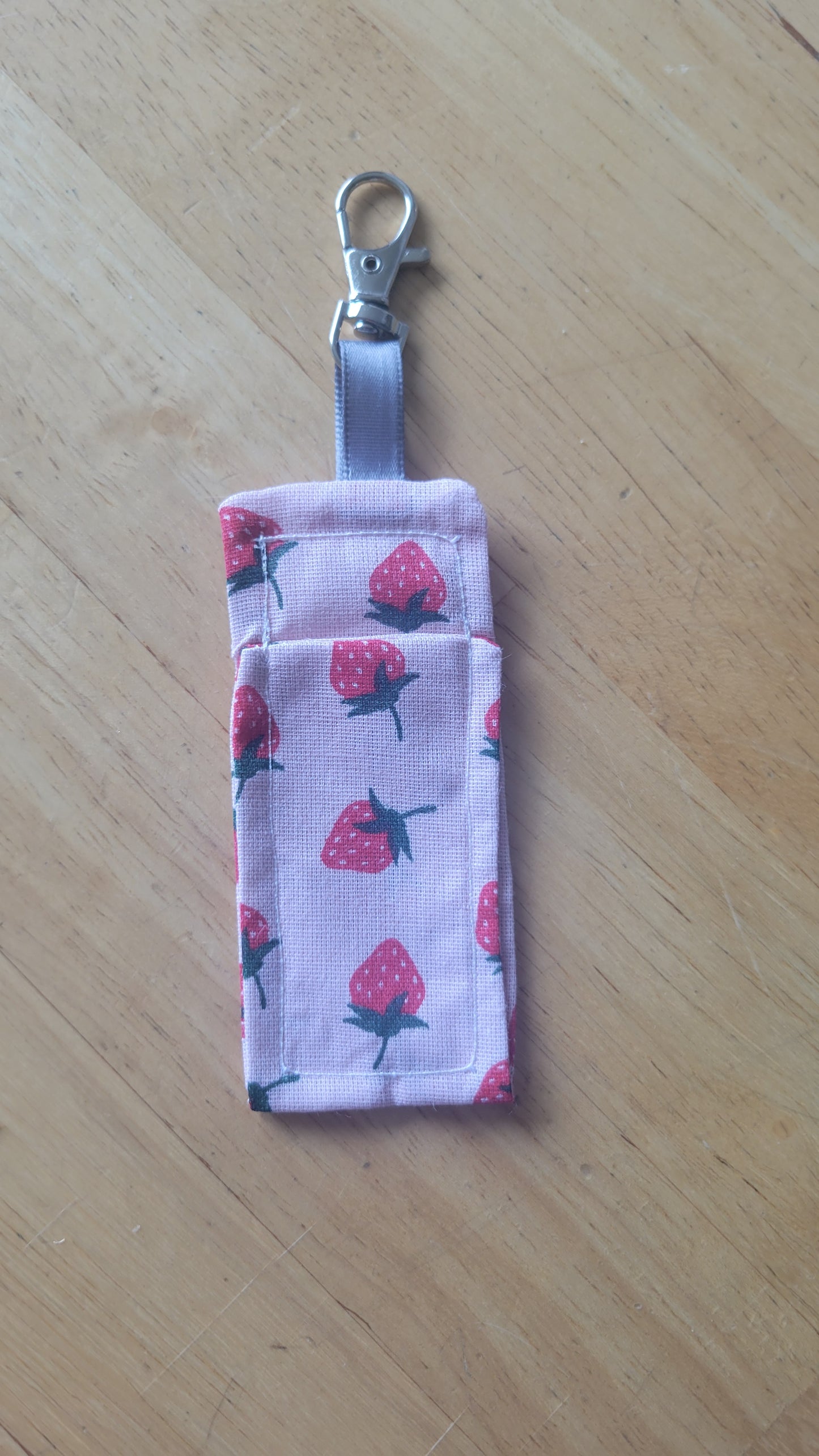 Chapstick Holder Keychain