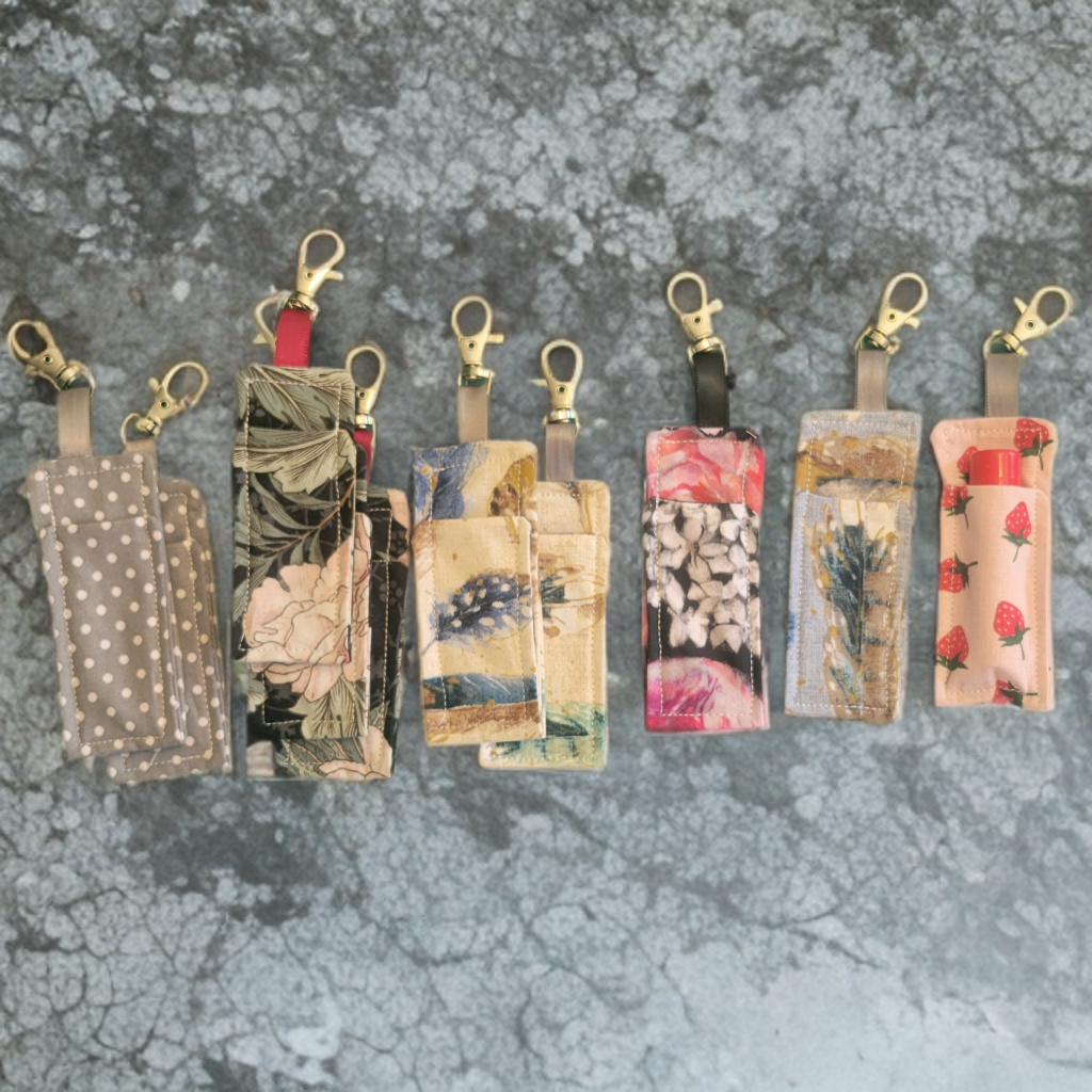 Chapstick Holder Keychain